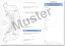 Einwilligung zur operativen Entfernung von Weisheitszähnen 1007024405 Einwilligung zur operativen Entfernung von Weisheitszähnen 1007024405