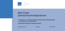 Mini-Finder Zahntechnische Reparaturen 1007024740