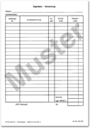 Formular Eigenlaborabrechnung 1007024828 Formular Eigenlaborabrechnung 1007024828