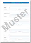 Verleihliste für Implantatwerkzeuge 1007024846 Verleihliste für Implantatwerkzeuge 1007024846