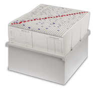 Karteikasten für DIN A5 Karteikarte inkl. 2 Stützplatten 1007014302 Karteikasten für DIN A5 Karteikarte inkl. 2 Stützplatten 1007014302