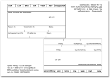 Adressaufkleber gemäß Versichertenkarte 1007034220 Adressaufkleber gemäß Versichertenkarte 1007034220