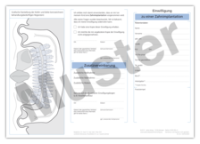 Einwilligung zu einer Zahnimplantation 1007024403