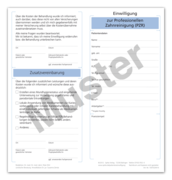 Einwilligung zur Professionellen Zahnreinigung (PZR) 1007024414