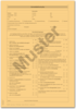 Anmeldeformular - Anamnese (DIN A4 - orange) 1007024502