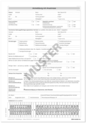 Anmeldeformular - Anamnese (DIN A4 - mit 01-Befund) 1007024503