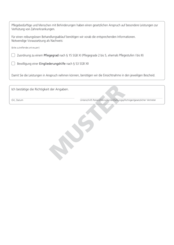 Anmeldeformular - Anamnese / Pflegegrad (DIN A5) 1007024511