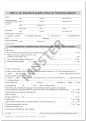 Anmeldung mit Anamnese inkl. Covidabfrage DIN A5 1007024513