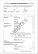 Anmeldung mit Anamnese (Covidabfrage ) DIN A4 1007024514