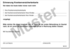 Erinnerung "Fehlende elektronische Gesundheitskarte" 1007024813