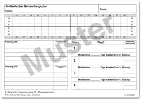 Formular Prothetische Behandlungsplanung 1007024815