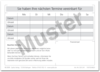 Terminzettel "Nächste Behandlung" (DIN A6 - Querformat) 1007024820