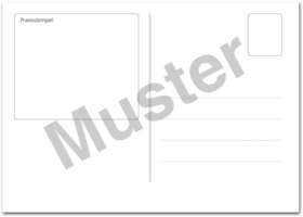 Mehrzweck-Postkarte Patient 1007024821