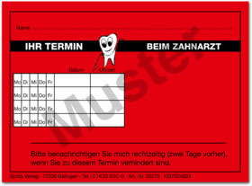 Terminzettel rot 1007024823