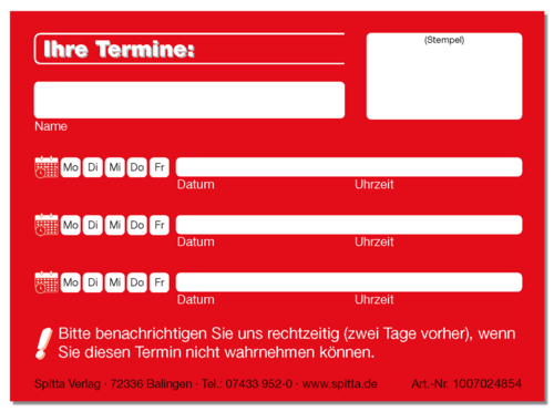 Terminzettel universal 1007024854