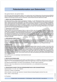 Patienteninformation zum Datenschutz 1007024857
