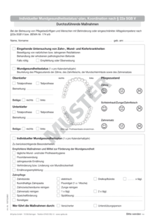 Formular Mundgesundheitsstatus nach §22a SGB V 1007024861