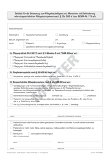 Beiblatt zu Mundgesundheitsstatus nach § 22a SGB V 1007024862