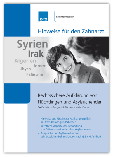 Zahnärztliche Aufklärungsformulare in deutsch-arabisch 1007044113