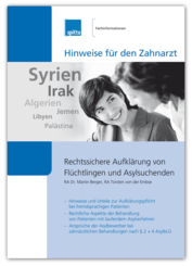 Zahnärztliche Aufklärungsformulare in deutsch-arabisch 1007044113
