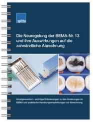 Die Neuregelung der BEMA-Nr. 13 und ihre Auswirkungen auf die zahnärztliche Abrechnung 1007064013