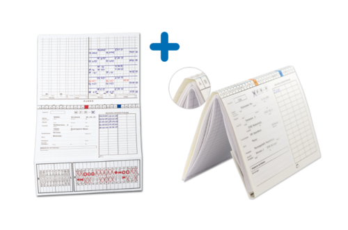 Kombi-Angebot: Maxi- & Spitta-System-Karteikarte (DIN A5) 1009901101