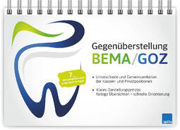 Gegenüberstellung BEMA / GOZ, 7.Auflage 1007064039 Gegenüberstellung BEMA / GOZ, 7.Auflage 1007064039
