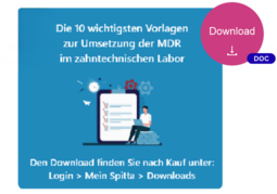 Die 10 wichtigsten Vorlagen zur Umsetzung der MDR 1006437100 Die 10 wichtigsten Vorlagen zur Umsetzung der MDR 1006437100