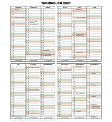 Jahresübersicht 2027 1007054173