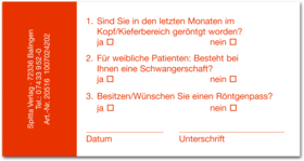 Röntgennachweis (selbstklebend) 1007024202