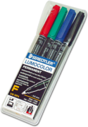 Staedtler Lumocolor Universalstift-Set (rot, grün, blau, schwarz) 1007024218