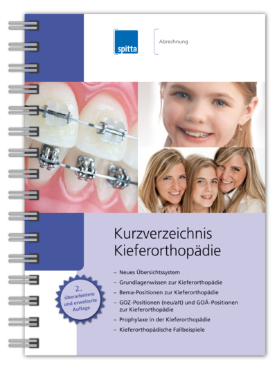 Kurzverzeichnis Kieferorthopädie 1007024721