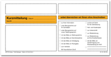 Kurzmitteilung selbstdurchschreibend, 2-fach (DIN lang) 1007024805