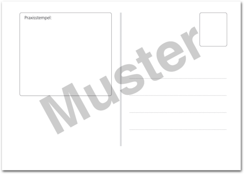 Recall-Erinnerungspostkarte 1007024901