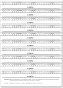 Alphabetleiste für DIN A5-Karteikarte (selbstklebend) 1007034100