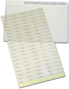 Aufkleber für Röntgensichthüllen (21 Aufkleber pro Blatt) 1007034125
