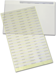 Aufkleber für Röntgensichthüllen (21 Aufkleber pro Blatt) 1007034125