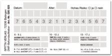 DMF-Befundaufkleber 1007034141