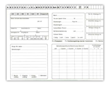 Spitta System Karteikarte mit Adressfeld gemäß Versichertenkarte - für Ärzte (DIN A5) 1007504120
