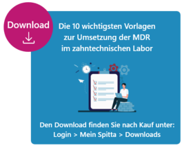 Die 10 wichtigsten Vorlagen zur Umsetzung der MDR 1006437100