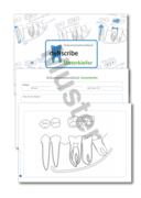 deNscribe - Dokumentationsblock Unterkiefer 1007024853