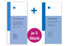 Paket Professional: 5 Mini-BEMA 2026, 5 Mini-GOZ / GOÄ 1000982178