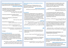 Einwilligungserklärung "zahnärztliches Röntgen" - deutsch-arabisch 1007024418
