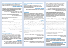 Einwilligungserklärung "zahnärztliches Röntgen" - deutsch-arabisch 1007024418
