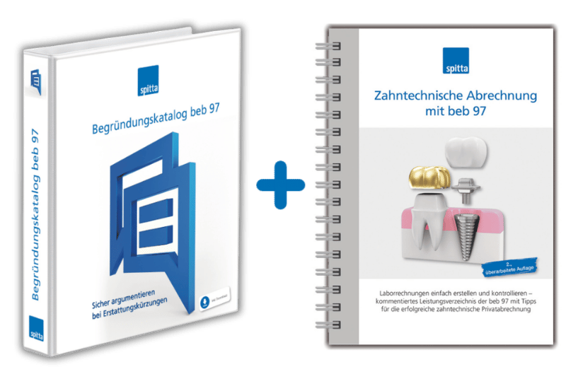 Bundle: Begründungskatalog beb 97 & Zahntechnische Abrechnung beb 97 - Produkt